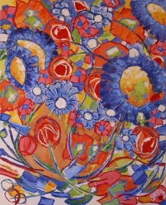 Картина под названием "True Colors" - Sylvie Gagnon, Подлинное произведение искусства