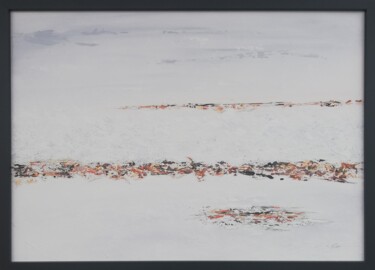 Pittura intitolato "Les Rochers" da Sylvie Hillion, Opera d'arte originale, Acrilico