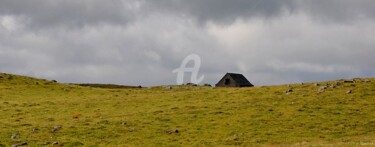 Photographie intitulée "Buron sur l'Aubrac" par Sylvie Léandre, Œuvre d'art originale