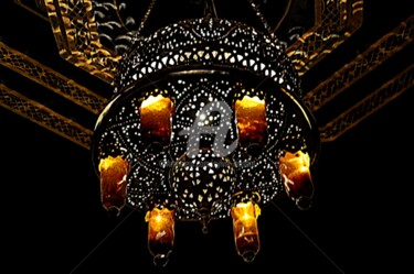 Фотография под названием "lanterne orientale 2" - Sylvie Léandre, Подлинное произведение искусства