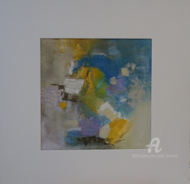 Painting titled "EP1" by Sylvie Loudieres, Original Artwork, Pigments