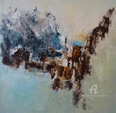Painting titled "E23" by Sylvie Loudieres, Original Artwork, Acrylic