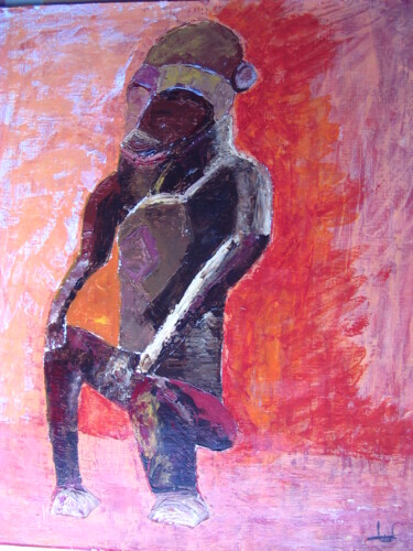 Peinture intitulée "tableaux-nov-08-036…" par Sylvie Lucas, Œuvre d'art originale, Acrylique