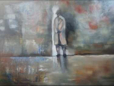 Картина под названием "Avec le temps..." - Sylvie Médigue (Sylphyde), Подлинное произведение искусства, Масло