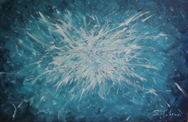 Painting titled "Thea" by Sylvie Metayer, Original Artwork, Acrylic