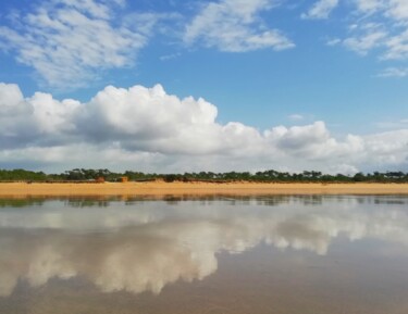 Fotografia intitulada "Reflets" por Sylvie Metayer, Obras de arte originais, Fotografia digital