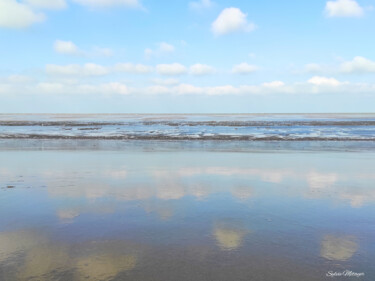 Fotografía titulada "Des nuages dans le…" por Sylvie Metayer, Obra de arte original, Fotografía digital