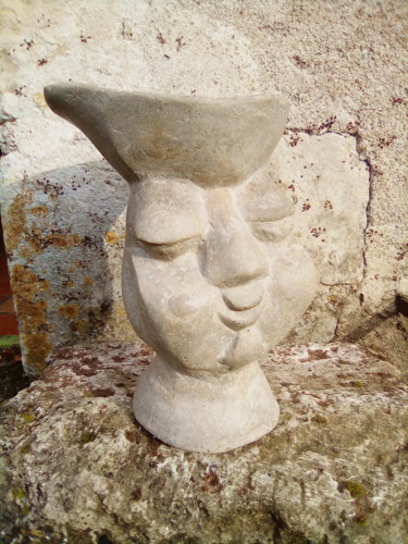 Sculpture intitulée "Humfh" par Sylvie Michel, Œuvre d'art originale, Ciment