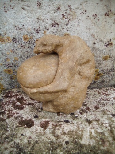 Sculpture intitulée "Prév" par Sylvie Michel, Œuvre d'art originale, Ciment