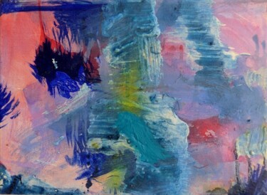 Peinture intitulée "Navigation n°3" par Sylvie Touzery, Œuvre d'art originale, Acrylique