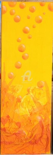Painting titled "bulles 3" by Sbx, Original Artwork