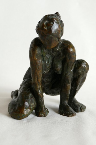 Sculpture intitulée "lobservation-2-8-10…" par Sylheme, Œuvre d'art originale, Métaux