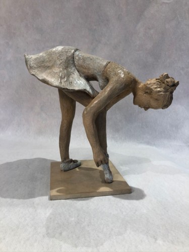 Sculpture intitulée "Petit rat" par Sylheme, Œuvre d'art originale, Bronze
