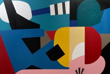 Untitled Painting titled "Untitled" by Sylvie Hamou, Original Art, Acrylic