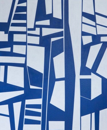 PARTS OF A WHOLE II Painting titled "PARTS OF A WHOLE II" by Sylvie Hamou, Original Art, Acrylic