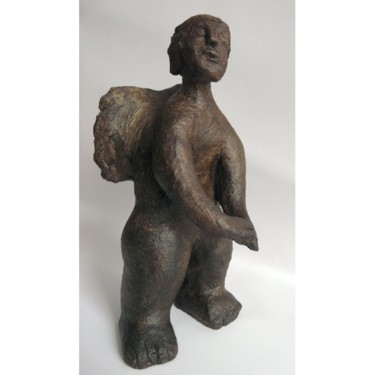 Sculpture intitulée "ANGE" par Sylviehebrard, Œuvre d'art originale, Céramique