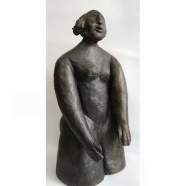 Sculpture titled "COMTENPLATION" by Sylviehebrard, Original Artwork, Ceramics