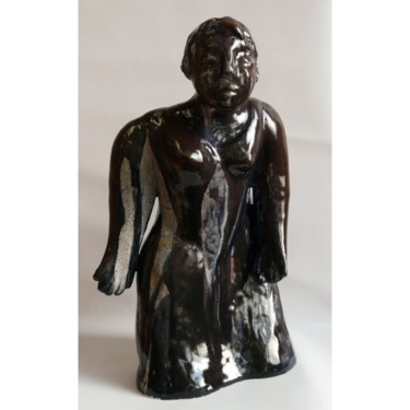 Sculpture intitulée "POURPRE" par Sylviehebrard, Œuvre d'art originale, Céramique