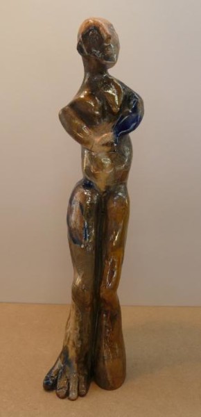 Sculpture titled "Esprit" by Sylviehebrard, Original Artwork, Ceramics