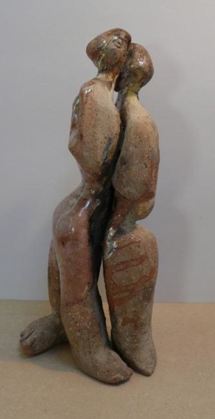 Rzeźba zatytułowany „Unité” autorstwa Sylviehebrard, Oryginalna praca, Ceramika
