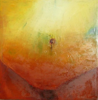Peinture intitulée "Lien" par Sylviehebrard, Œuvre d'art originale, Huile