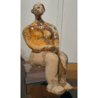 雕塑 标题为“HUMILITE” 由Sylviehebrard, 原创艺术品, 陶瓷
