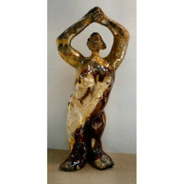 雕塑 标题为“Victoire” 由Sylviehebrard, 原创艺术品, 陶瓷