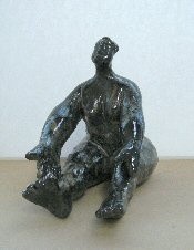 Sculpture intitulée "Admiration" par Sylviehebrard, Œuvre d'art originale, Céramique