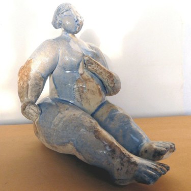 Скульптура под названием "Gratitude" - Sylviehebrard, Подлинное произведение искусства, Керамика