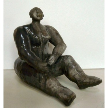 Скульптура под названием "PAISIBLE" - Sylviehebrard, Подлинное произведение искусства, Керамика