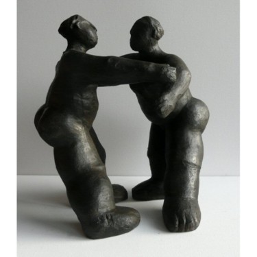Скульптура под названием "Danse" - Sylviehebrard, Подлинное произведение искусства, Керамика
