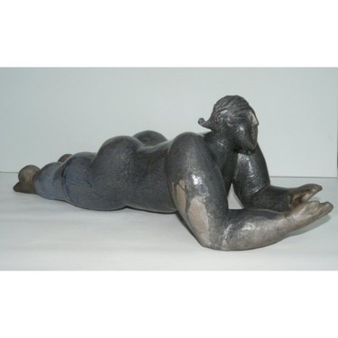 Sculpture titled "BAIGNEUSE" by Sylviehebrard, Original Artwork, Ceramics