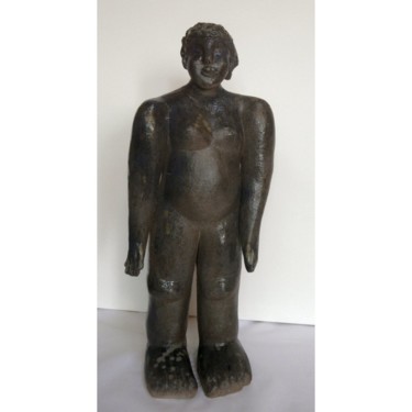 Sculpture intitulée "FEMME DEBOUT" par Sylviehebrard, Œuvre d'art originale, Céramique
