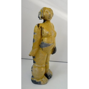Sculpture intitulée "ETONNEE" par Sylviehebrard, Œuvre d'art originale, Céramique