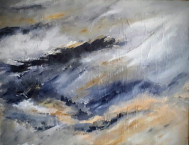 Pittura intitolato "L'abandon" da Sylvie Tricard, Opera d'arte originale, Olio
