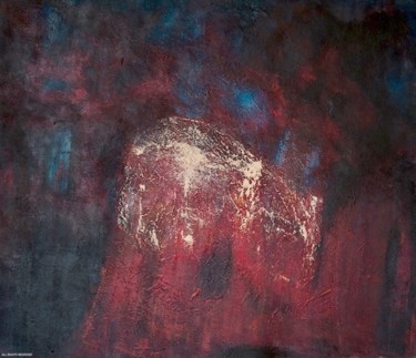 Peinture intitulée "Le tresor. A treasu…" par Sylvie Vigeant, Œuvre d'art originale, Huile