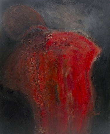 Peinture intitulée "Deuxieme vie" par Sylvie Vigeant, Œuvre d'art originale