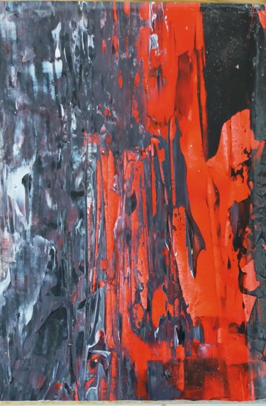 Картина под названием "Garance 1" - Sylvine Menonville, Подлинное произведение искусства, Акрил Установлен на Другая жесткая…