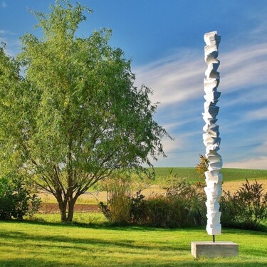 Sculpture intitulée "Avila" par Sylvio Eisl, Œuvre d'art originale, Bois