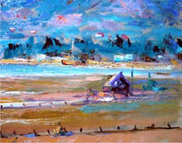 Painting titled "BStPaulLe_Port18x24…" by Sylvio Gagnon, Original Artwork