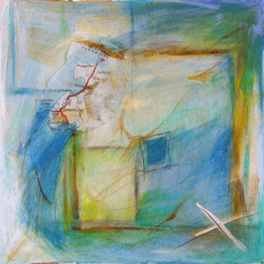 Malerei mit dem Titel "Carré Art 13" von Symesia, Original-Kunstwerk, Acryl