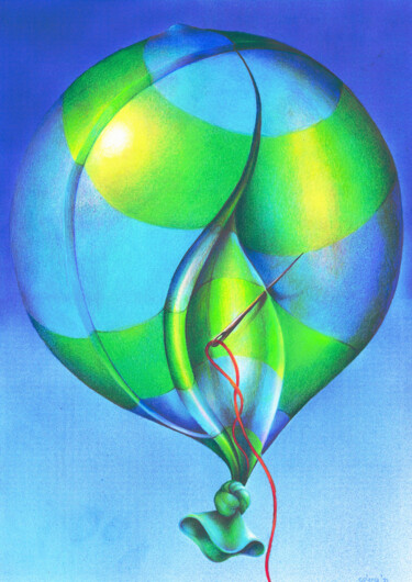 A Big Bang Disegno intitolato "A Big Bang" da Symona Colina, Opera d'arte originale, Matita