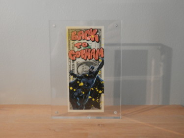 Картина под названием "Back to Gotham" - Syr, Подлинное произведение искусства, Рисунок распылителем краски