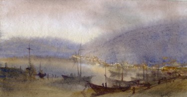 Картина под названием "Тихая гавань" - Syrov, Подлинное произведение искусства, Масло