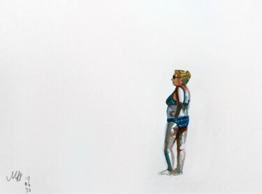 Peinture intitulée "Venus" par Szabrina Maharita, Œuvre d'art originale, Aquarelle