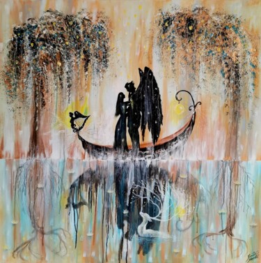 Painting titled "I WILL SEARCH FOR Y…" by Renata Maroti, Original Artwork, Acrylic