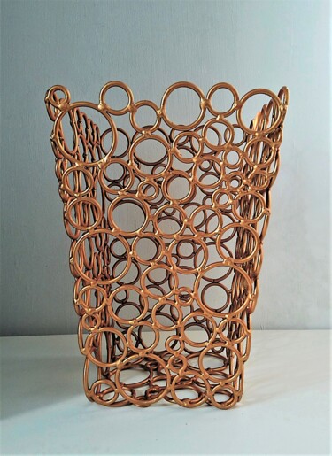 Design titled "Vase Wheels / Entan…" by Sztuka Metalu, Original Artwork, Metals