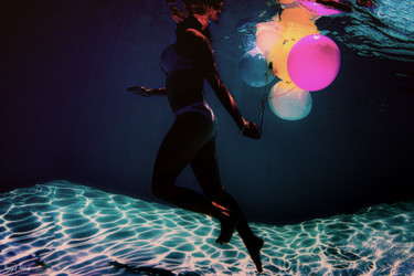 Photographie intitulée "Les ballons" par Thierry Nikolaeff, Œuvre d'art originale, Photographie numérique