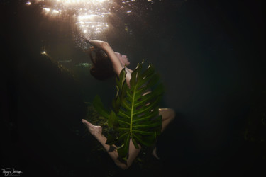 Photographie intitulée "Underwaterdance" par Thierry Nikolaeff, Œuvre d'art originale, Photographie numérique