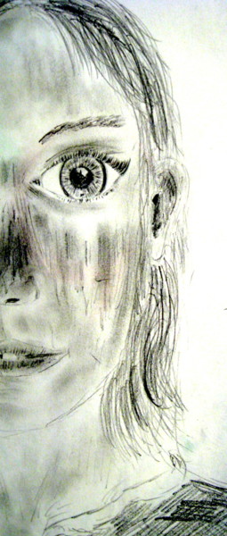 「part」というタイトルの描画 Tom Schrijverによって, オリジナルのアートワーク, 鉛筆